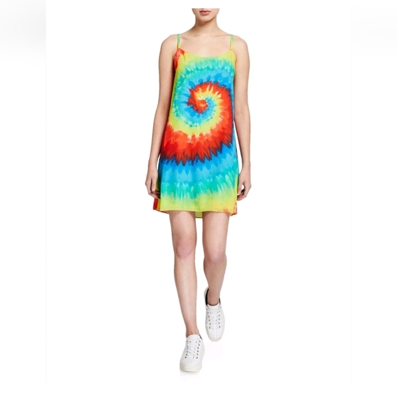 Alice + Olivia emmie tie dye mini dress SIZE Small NWT - Picture 13 of 16